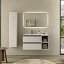 Mueble de baño Bequia Plus Metal suspendido 2 cajones 2 huecos de Salgar